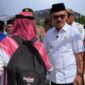 Bupati James Uang Saat Menjemput Jamaah Haji di Pelabuhan Jailolo