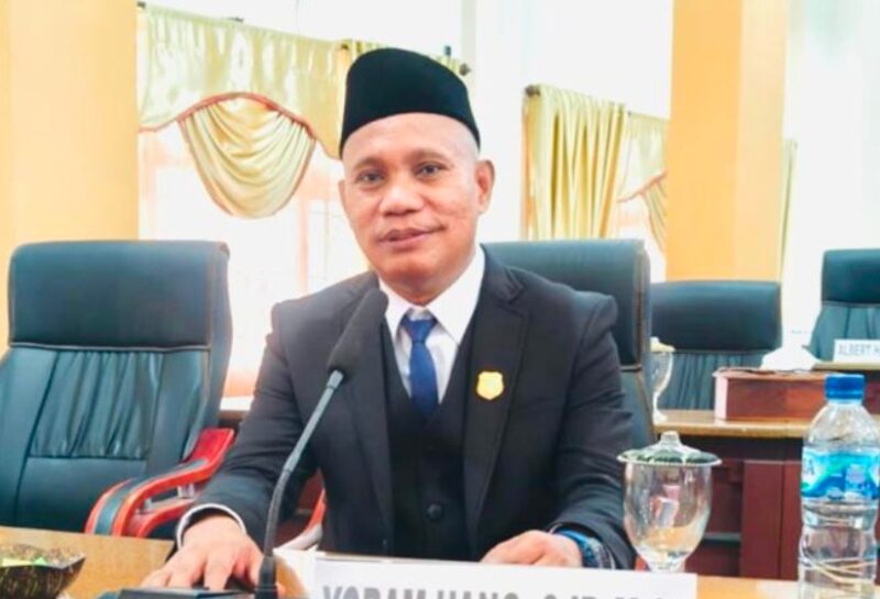 Ketua Komisi I DPRD Halmahera Barat, Yoram Uang 