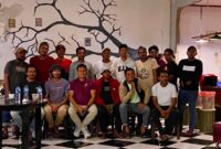 Pose Bersama Kasat Reskrim dan Wartawan Halmahera Barat 