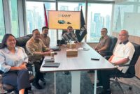 Pertemuan Bupati James Uang dan Menteri Ekonomi Kreatif