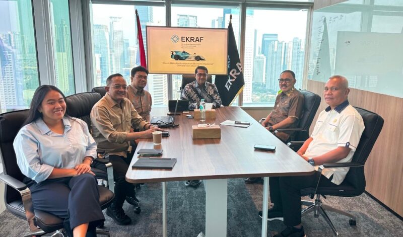 Pertemuan Bupati James Uang dan Menteri Ekonomi Kreatif