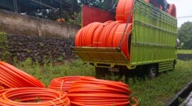 Perangkat Kabel Fiber Optic Tiba Jailolo Halmahera Barat