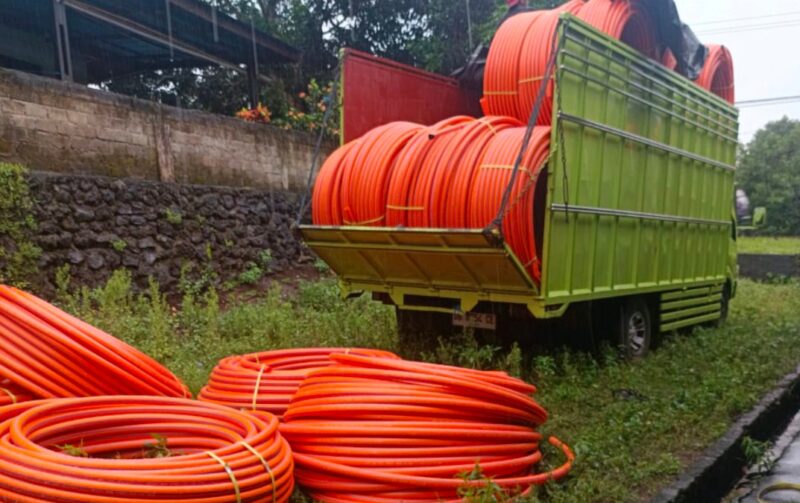 Perangkat Kabel Fiber Optic Tiba Jailolo Halmahera Barat