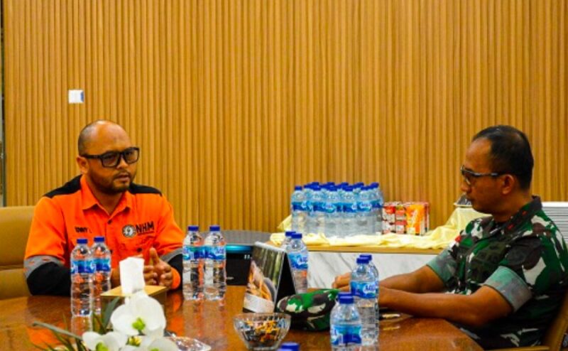 Pangdam XV/Pattimura yang Diterima Petinggi NHM 