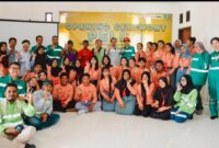 Pose Bersama Peserta Pelatihan dan Pihak Harita Nickel