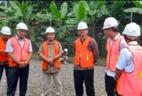Pose Bersama Irjen Kemenkomdigi Bersama Sekda Usai Ujicoba Tower BTS USO