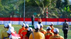 Upacara HUT Kemerdekaan RI ke-80 di Gosowong Halmahera Utara