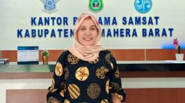 Kepala UPTD Pengelola Pendapatan (Samsat) Halbar, Mulyanti M Nur