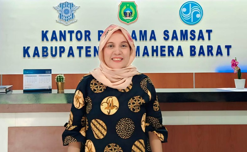 Kepala UPTD Pengelola Pendapatan (Samsat) Halbar, Mulyanti M Nur