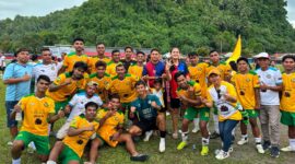 Pose Bersama Skuad Persito FC Asal Desa Tongute Goin