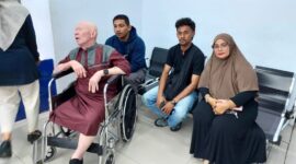 Kondisi Bapak Safrudin, Penerima Bantuan dari Haji Robert Nitiyudo Wachjo