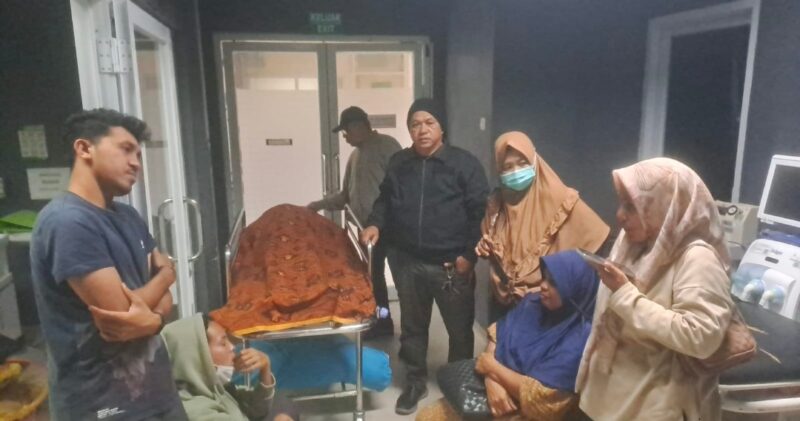 Jenazah Najriyati Saat Berada di RSUP Kandow Manado
