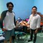 Bantuan Kursi Roda Oleh Haji Robert Yang Diserahkan Kepada Yusmin