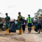 Bersih Lingkungan Karyawan Harita Nickel, TNI Polri dan Masyarakat