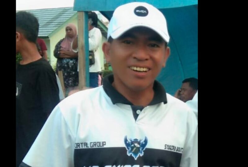 Ketua Panitia Motiloa Open Turnamen II, Suparto Lansib