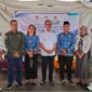 Pose Bersama Bupati, James Uang, Usai Penyerahan Bantuan