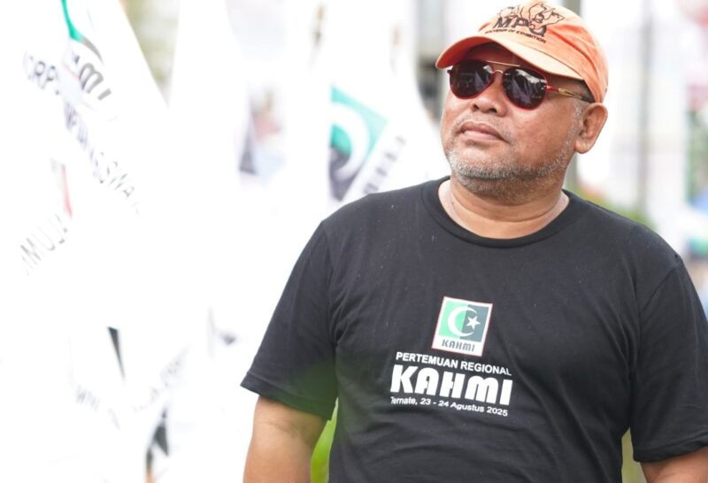 Ketua PSOI Provinsi Maluku Utara, Abhy K Rasid