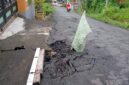 Salah Satu Titik Jalan Rusak Menuju Taman Love