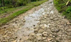 Hujan Deras, Jembatan Desa Bega Sula Tengah Ambruk