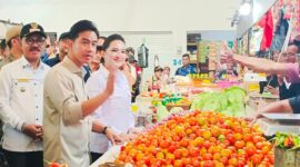 Wakil Presiden, Gibran Rakabuming Raka, didampingi Gubernur dan Bupati Halbar