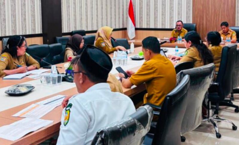 Rapat Evaluasi Pengelolaan PAD Yang Dilaksanakan Bapenda Halbar