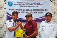 Penyerahan Bantuan UMKM Kecamatan Ternate Tengah