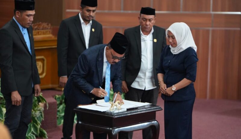 Penandatanganan Nota Kesepakatan KUA-PPAS APBD 2026