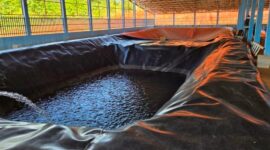 Penampungan Air Yang Disalurkan Gratis Kepada Warga Desa Kawasi