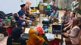 Wakil Bupati, Djufri Muhamad, Hadir Memberi Support Saat Penginputan Data