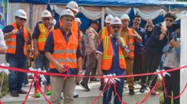 Bupati, James Uang, Meresmikan 15 Tower BTS di Desa Bataka Ibu Selatan