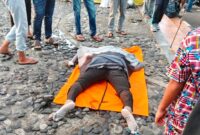 Mayat Yang Ditemukan di Pantai Falajawa Ternate