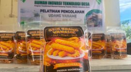 Stik Udang Vaname yang Diolah RITD Desa Tuada