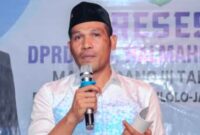 Ketua DPRD Halmahera Barat, Ibnu Saud Kadim
