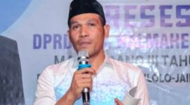 Ketua DPRD Halmahera Barat, Ibnu Saud Kadim