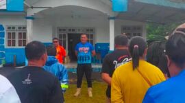 Sekretaris Daerah, Julius Marau, Memimpin Apel Pengerahan ASN Tiga Kecamatan