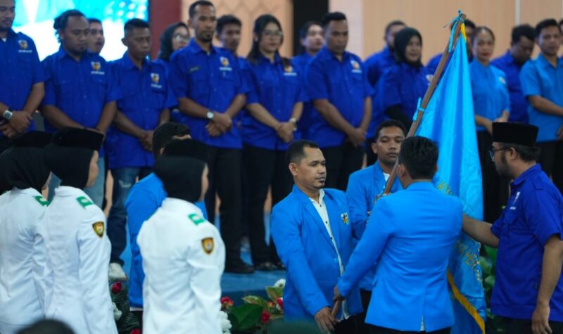 Prosesi Pelantikan Pengurus DPD KNPI Halmahera Barat