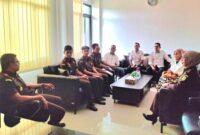 Silaturahmi Samsat Halbar ke Kejaksaan Negeri Halmahera Barat