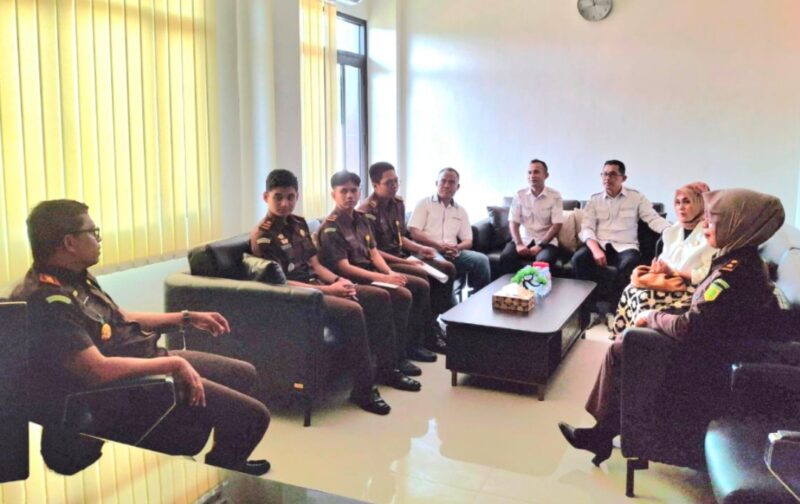 Silaturahmi Samsat Halbar ke Kejaksaan Negeri Halmahera Barat