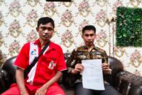 Korban Penganiayaan Bersama Kuasa Hukumnya Usai Melaporkan ke Polisi