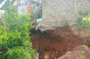 Rumah Warga Yang Rusak Akibat Longsor di Kelurahan Maliaro