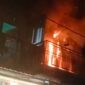 Rumah Warga Yang Terbakar di Kawasan Mangga Dua, Kota Ternate