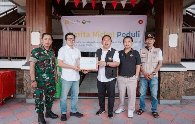 Bantuan Yang Diserahkan Harita Nickel Yang Diterima Sekda Kota Ternate