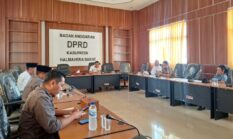 Banmus DPRD Halbar Gelar Rapat Pembahasan Paripurna Pansus BLUD RSUD