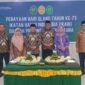 Persiapan Pemotongan Tumpeng Dalam Perayaan HUT Ikatan Hakim Indonesia Malut