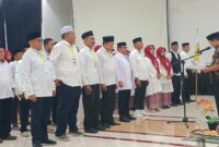 Prosesi Pengukuhan Pengurus PKBF Kota Ternate, Maluku Utara
