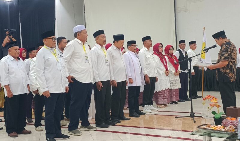 Prosesi Pengukuhan Pengurus PKBF Kota Ternate, Maluku Utara