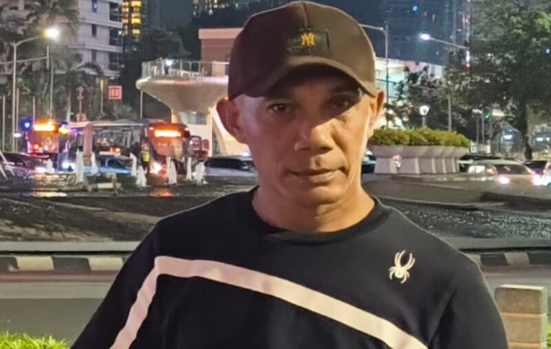 Petrus Tjola (Pengurus Dewan Adat Masyarakat Tabaru)