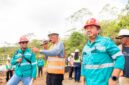 Masyarakat Desa Kawasi Saat Ikuti Jelajah Warisan Budaya di Kawasan Harita Nickel