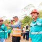 Masyarakat Desa Kawasi Saat Ikuti Jelajah Warisan Budaya di Kawasan Harita Nickel