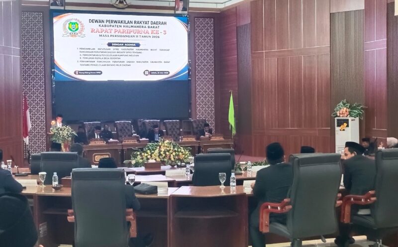 Paripurna Pengesahan Ranperda Inisiatif DPRD